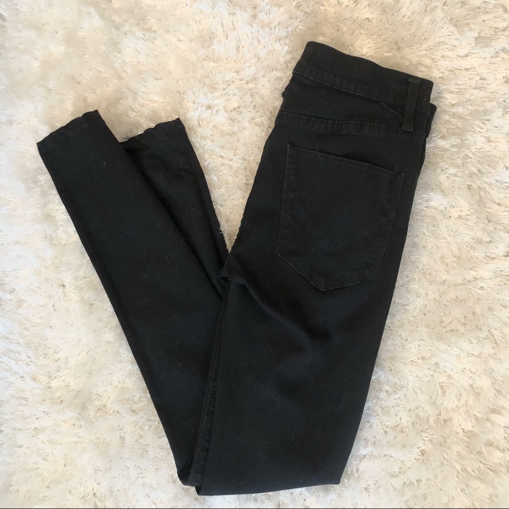 Hudson Black Skinny Jeans